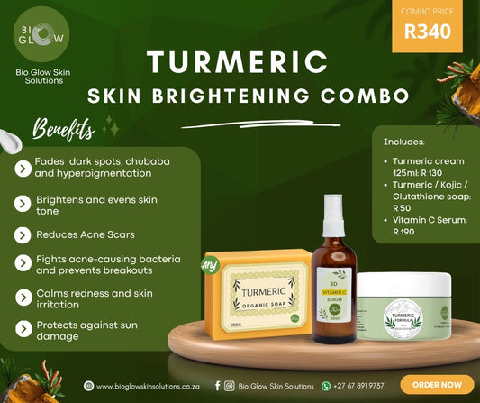 Turmeric Glowing and Skin Repair Combo